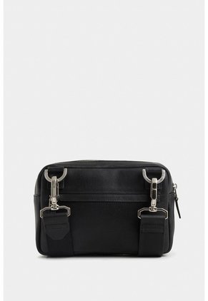 Manos Libres Bright De Cuero Para Hombre Detalle Gamuzado Manos Libres Bright De Cuero Para Hombre Detalle Gamuzado Negro VÉLEZ