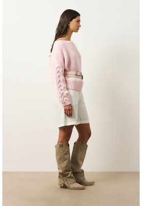 Sweater Para Mujer Icaro Sweater Para Mujer Icaro Natural XS VÉLEZ
