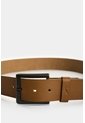 Cinturón Unifaz Vértice De Cuero Para Hombre Diseño Rayas Cinturón Unifaz Vértice De Cuero Para Hombre Diseño Rayas Miel 30 VÉLEZ de Vélez