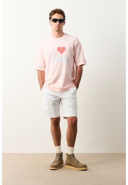 Camiseta Cropped En Algodón Para Hombre I Love Latinas Camiseta Cropped En Algodón Para Hombre I Love Latinas Rosado XXL VÉLEZ