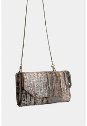 Porta Chequera Kauai De Cuero Folia Para Mujer Detalle Taches Porta Chequera Kauai De Cuero Folia Para Mujer Detalle Taches Plata Vélez