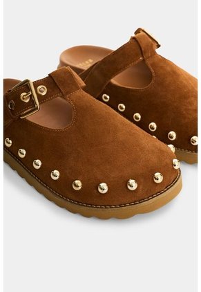 Mule De Cuero Para Mujer Cove Mule De Cuero Para Mujer Cove Miel 40 VÉLEZ