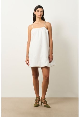 Vestido Mini Balloon Para Mujer Eos Vestido Mini Balloon Para Mujer Eos Crema 10 VÉLEZ Vélez