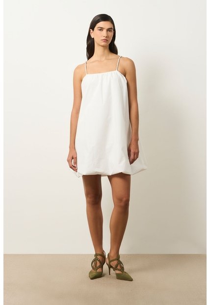 Vestido Mini Balloon Para Mujer Eos Vestido Mini Balloon Para Mujer Eos Crema 10 VÉLEZ