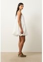 Vestido Mini Balloon Para Mujer Eos Vestido Mini Balloon Para Mujer Eos Crema 10 VÉLEZ de Vélez