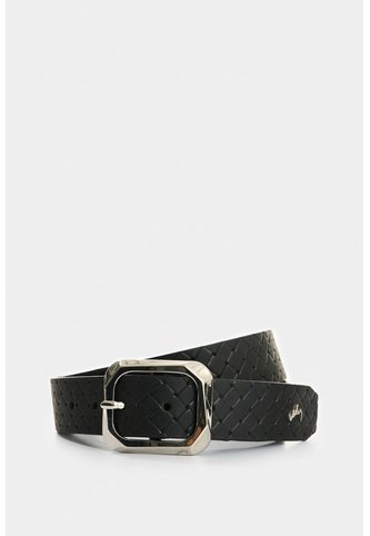 Cinturón Unifaz De Cuero Para Mujer Astra Cinturón Unifaz De Cuero Para Mujer Astra Negro M VÉLEZ Vélez
