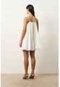 Vestido Mini Balloon Para Mujer Eos Vestido Mini Balloon Para Mujer Eos Crema 10 VÉLEZ de Vélez