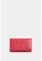 Billetera De Cuero Para Mujer Real 4 Billetera De Cuero Para Mujer Real 4 Rojo VÉLEZ de Vélez