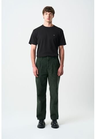 Pantalón Semi Holgado Para Hombre Ivy Pantalón Semi Holgado Para Hombre Ivy Verde Oliva 32 VÉLEZ Vélez