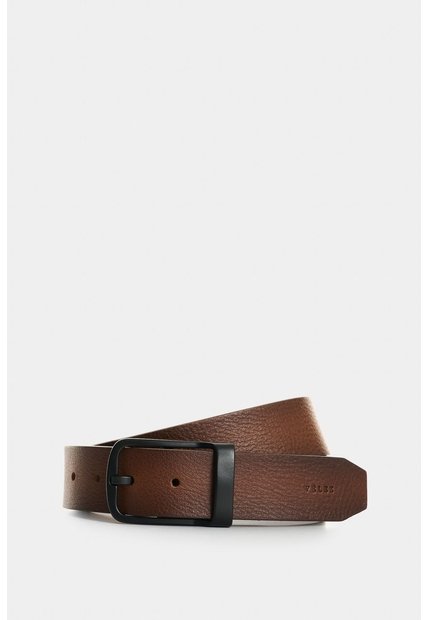 Cinturón Unifaz En Cuero Envejecido Para Hombre Terral Cinturón Unifaz En Cuero Envejecido Para Hombre Terral Miel 40 VÉLEZ
