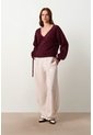 Sweater Tejido Para Mujer Liana Sweater Tejido Para Mujer Liana Vinotinto S VÉLEZ de Vélez