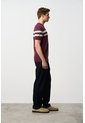 Camiseta Franjas 2 Tejida Para Hombre Manga Corta Camiseta Franjas 2 Tejida Para Hombre Manga Corta Vinotinto M VÉLEZ de Vélez