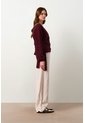 Sweater Tejido Para Mujer Liana Sweater Tejido Para Mujer Liana Vinotinto S VÉLEZ de Vélez