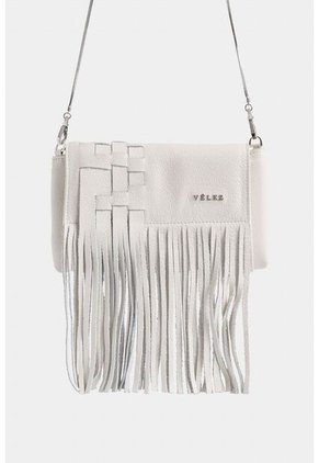 Manos Libres Iris De Cuero Para Mujer Flecos Manos Libres Iris De Cuero Para Mujer Flecos Blanco Vélez