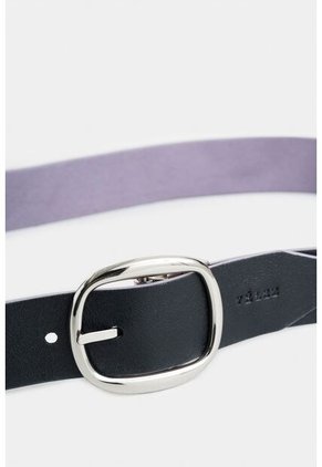 Cinturón Doble Faz Bee De Cuero Para Mujer Puntera Hexagonal Cinturón Doble Faz Bee De Cuero Para Mujer Puntera Hexagonal Negro XL VÉLEZ