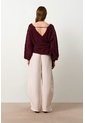 Sweater Tejido Para Mujer Liana Sweater Tejido Para Mujer Liana Vinotinto S VÉLEZ de Vélez