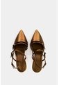 Tacones Cerrados Brielle De Cuero Folia Para Mujer Brillo Tacones Cerrados Brielle De Cuero Folia Para Mujer Brillo Bronce 41 VÉLEZ de Vélez