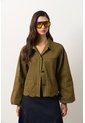 Chaqueta En Dril Para Mujer Runas Chaqueta En Dril Para Mujer Runas Verde Oliva XL VÉLEZ de Vélez