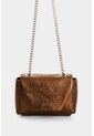 Manos Libres De Cuero Folia Para Mujer Mini Lili Manos Libres De Cuero Folia Para Mujer Mini Lili Bronce VÉLEZ de Vélez