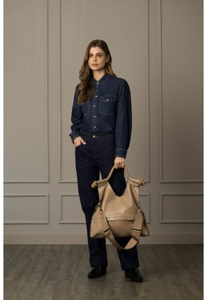 Shopping Amatista De Cuero Para Mujer Detalle De Taches Metálicos Shopping Amatista De Cuero Para Mujer Detalle De Taches Metálicos Kaky Vélez