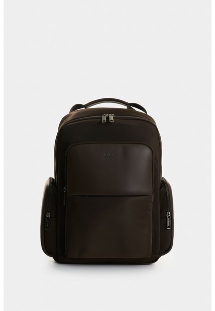 Tula Morral Caval De Lona Y Cuero Para Hombre Confort Tula Morral Caval De Lona Y Cuero Para Hombre Confort Cafe VÉLEZ