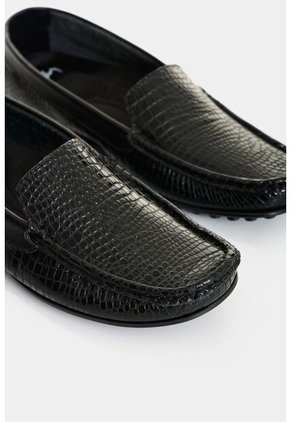 Mocasines De Cuero Folia Para Mujer Denver 2 Mocasines De Cuero Folia Para Mujer Denver 2 Negro 39 VÉLEZ