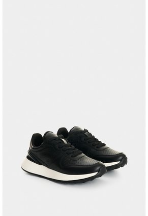 Tenis En Cuero Para Mujer Brisa 2.0 Tenis En Cuero Para Mujer Brisa 2.0 Negro 35 VÉLEZ