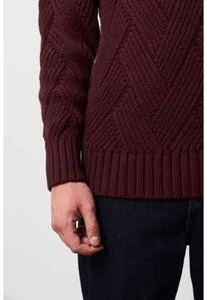 Sweater Oversized Para Hombre Cayena Sweater Oversized Para Hombre Cayena Vinotinto XXL VÉLEZ