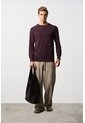 Sweater Tejido En Algodón Para Hombre Manga Ranglan Sweater Tejido En Algodón Para Hombre Manga Ranglan Vinotinto XS VÉLEZ de Vélez