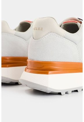 Tenis Azahar De Cuero Gamuza Y Lona Para Hombre Silueta Deportiva Tenis Azahar De Cuero Gamuza Y Lona Para Hombre Silueta Deportiva Gris 45 VÉLEZ