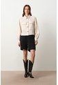 Chaqueta Trucker Oversize Para Mujer Terral Chaqueta Trucker Oversize Para Mujer Terral Crema S VÉLEZ de Vélez