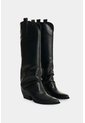 Botas En Cuero Para Mujer Senda Botas En Cuero Para Mujer Senda Negro 35 VÉLEZ de Vélez