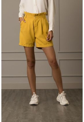Short Budelia Para Mujer Paper Bag Short Budelia Para Mujer Paper Bag Amarillo 06 Vélez