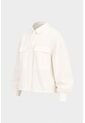 Chaqueta Oversized Iris En Lino Para Mujer Almilla Tejida Chaqueta Oversized Iris En Lino Para Mujer Almilla Tejida Crema XL VÉLEZ de Vélez