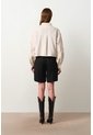 Chaqueta Trucker Oversize Para Mujer Terral Chaqueta Trucker Oversize Para Mujer Terral Crema S VÉLEZ de Vélez
