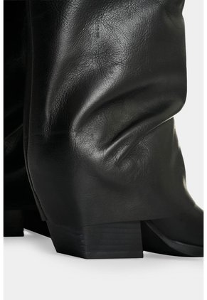 Botas En Cuero Para Mujer Senda Botas En Cuero Para Mujer Senda Negro 35 VÉLEZ
