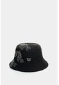 Bucket Hat En Dril Bordado Para Mujer Bruma Bucket Hat En Dril Bordado Para Mujer Bruma Negro M VÉLEZ de Vélez