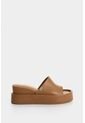 Sandalia Plataforma Geranio De Cuero Para Mujer Dima Ovalada Sandalia Plataforma Geranio De Cuero Para Mujer Dima Ovalada Miel 40 VÉLEZ de Vélez