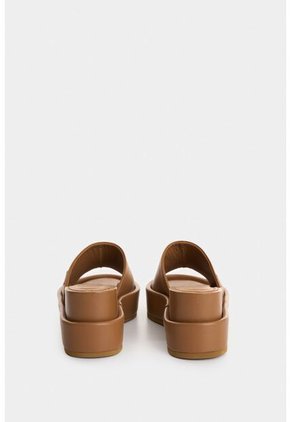 Sandalia Plataforma Geranio De Cuero Para Mujer Dima Ovalada Sandalia Plataforma Geranio De Cuero Para Mujer Dima Ovalada Miel 40 VÉLEZ