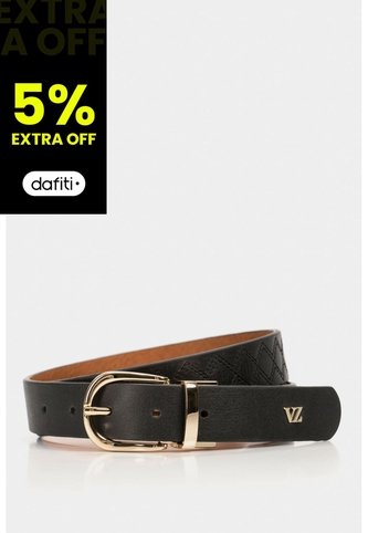 Cinturón Doble Faz Veria De Cuero Para Mujer Vista Bordada Negro Cinturón Doble Faz Veria De Cuero Para Mujer Vista Bordada Negro L VÉLEZ Vélez