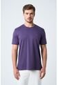 Camiseta Micropima Arizona Para Hombre Semi Ajustada Camiseta Micropima Arizona Para Hombre Semi Ajustada Morado M VÉLEZ de Vélez