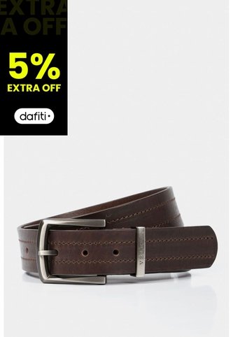 Cinturón Unifaz Coraje De Cuero Para Hombre Pasador Metálico Cinturón Unifaz Coraje De Cuero Para Hombre Pasador Metálico Cafe 44 VÉLEZ Vélez