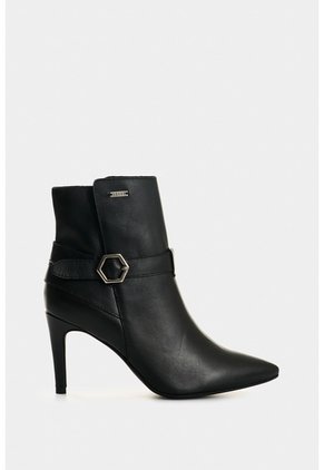 Botines Calix De Cuero Para Mujer Silueta Office Botines Calix De Cuero Para Mujer Silueta Office Negro 34 VÉLEZ
