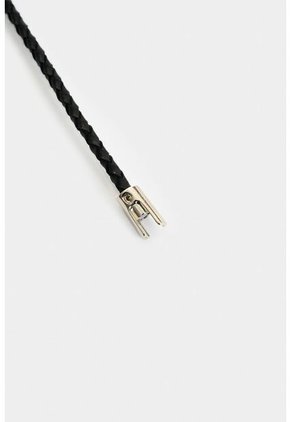 Manilla De Cuero Trenzado Para Hombre Sienna Manilla De Cuero Trenzado Para Hombre Sienna Negro VÉLEZ