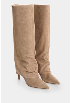 Botas De Cuero Para Mujer Ocean Botas De Cuero Para Mujer Ocean Tabaco 38 VÉLEZ