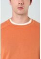 Sweater Tejido En Algodón Para Hombre Manga Ranglan Sweater Tejido En Algodón Para Hombre Manga Ranglan Naranja M VÉLEZ de Vélez