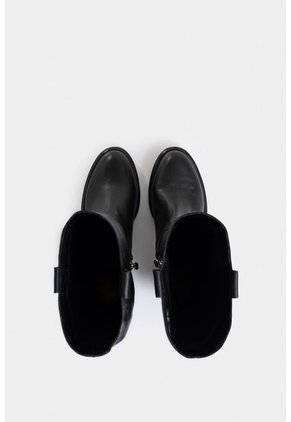 Botas Zolan De Cuero Para Mujer Caña Alta Botas Zolan De Cuero Para Mujer Caña Alta Negro 35 VÉLEZ