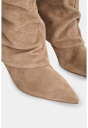 Botas De Cuero Para Mujer Ocean Botas De Cuero Para Mujer Ocean Tabaco 38 VÉLEZ