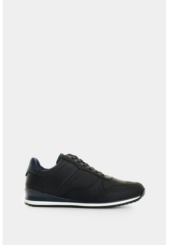Tenis En Cuero Para Hombre Cooper 4 Tenis En Cuero Para Hombre Cooper 4 Negro 39 VÉLEZ Vélez