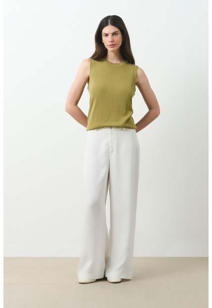 Top Tejido Amaru Para Mujer Top Tejido Amaru Para Mujer Verde Oliva XS VÉLEZ